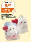 MOLANG MIT HERZBALLON Angebote von NICI bei Müller Stuttgart für 9,99 €