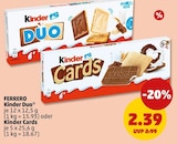 Kinder Duo von Ferrero im aktuellen Penny Prospekt für 2,39 €