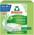 All-in-1 SpĂĽl-Tabs Limone im REWE Prospekt All-in-1 SpĂĽl-Tabs Limone von Frosch im aktuellen REWE Prospekt fĂĽr