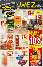 Aktueller WEZ Prospekt mit Chips, "Die WEZette", Seite 1