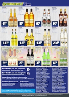 Gin im Getränkewelt Prospekt "DIE GETRÄNKEKÖNNER" mit 4 Seiten (Bottrop)