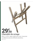 Chevalet de sciage en promo chez Espace Emeraude Caen à 29,90 €