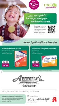 Aktueller mea - meine apotheke Prospekt "Unsere Dezember-Angebote" Seite 1 von 4 Seiten