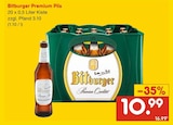 Aktuelles Premium Pils Angebot bei Netto Marken-Discount in Bielefeld ab 10,99 €