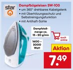 Aktuelles Dampfbügeleisen SW-103 Angebot bei Netto Marken-Discount in Magdeburg ab 7,49 €