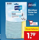 Microfaser Tücher Set von Priva im aktuellen Netto Marken-Discount Prospekt