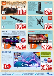 Fernseher im Marktkauf Prospekt Top Angebote auf S. 31