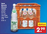 Mineralwasser von Aqua Bavaria im aktuellen Netto Marken-Discount Prospekt für 2,99 €