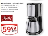 Aktuelle Melitta Angebote bei GLOBUS in Bochum Aktuelles Kaffeeautomat Enjoy Top Therm Angebot bei GLOBUS in Bochum ab 59,99 €