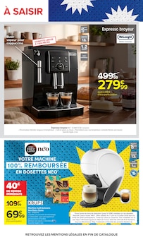Promotion Cafetière dans le prospectus Carrefour, valable du 02/06/2026 au 15/06/2026 Promo Cafetière dans le catalogue Carrefour du moment à la page 67