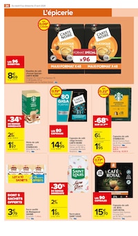 Promo Dosettes Café dans le catalogue Carrefour Market du moment à la page 28