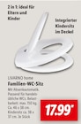 Familien-WC-Sitz im Angebot bei Lidl in Stendal Familien-WC-Sitz Angebote von LIVARNO home bei Lidl Stendal für 17,99 €