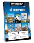 Coffret cadeau Wonderbox Parcs à thème et séjour pour 2 personnes à 349,90 € dans le catalogue Fnac