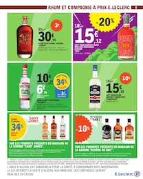 Offre Rhum dans le catalogue E.Leclerc du moment à la page 5