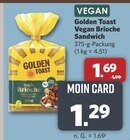 Vegan Brioche Sandwich Angebote von Golden Toast bei combi Hannover für 1,29 €