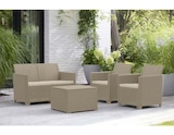 Brico Dépôt Cahors - Promo Salon de jardin en résine 4 places coloris silver sage Promo Salon de jardin en résine 4 places coloris silver sage à 159,00 € dans le catalogue Brico Dépôt à Cahors