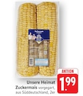 Zuckermais vorgegart Angebote von Unsere Heimat bei EDEKA Wiesbaden für 1,99 €
