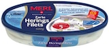 Zarte Heringsfilets oder Zarte Heringsfilets in Dill-Sahnesauce im Angebot bei REWE in Bochum Zarte Heringsfilets oder Zarte Heringsfilets in Dill-Sahnesauce Angebote von Merl bei REWE Bochum für 2,99 €