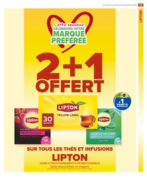 Offre Infusion dans le catalogue Carrefour Market du moment à la page 31