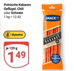 Aktuelles Polnische Kabanos Angebot bei GLOBUS in Mannheim ab 1,49 €