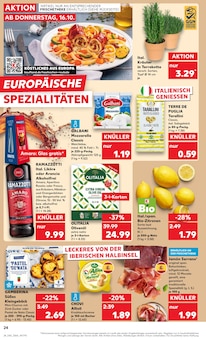 Essig Angebot im Kaufland Prospekt, gültig von 16.10.2025 bis 22.10.2025 Essig Angebot im aktuellen Kaufland Prospekt auf Seite 24