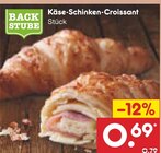 Käse-Schinken-Croissant Angebote von Backstube bei Netto Marken-Discount Cottbus für 0,69 €