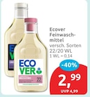 Feinwaschmittel von Ecover für 2,99 € bei budni im Angebot Feinwaschmittel von Ecover im aktuellen budni Prospekt
