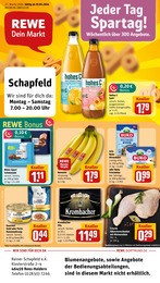 REWE Prospekt "Dein Markt" für Rees, 26 Seiten, 20.04.2026 - 25.04.2026
