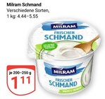 Schmand Angebote von Milram bei GLOBUS Plauen für 1,11 €