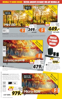MEDIMAX Prospekt der KW 42 "TV-BONUSWOCHE GEHT IN DIE VERLÄNGERUNG" Aktueller MEDIMAX Prospekt "TV-BONUSWOCHE GEHT IN DIE VERLÄNGERUNG" Seite 2 von 8 Seiten