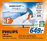 Aktuelles LED-TV 50PUS8949 Angebot bei expert in Bamberg ab 649,00 €