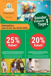 Aktueller GLOBUS Supermarkt Prospekt in Börsborn und Umgebung, "Aktuelle Angebote" mit 28 Seiten, 23.03.2026 - 28.03.2026