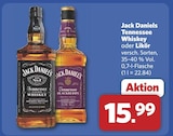 Aktuelles Tennessee Whiskey oder Likör Angebot bei combi in Emden ab 15,99 €