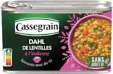 Dahl de lentilles à l'indienne - CASSEGRAIN en promo chez Monoprix Dahl de lentilles à l'indienne - CASSEGRAIN dans le catalogue Monoprix