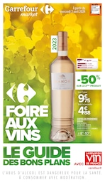 Catalogue Carrefour Market "Foire aux vins" à Saint-Sauveur-sur-Tinée et alentours, 20 pages, 03/04/2024 - 14/04/2024