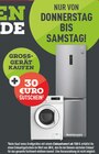 GROSSGERÄT KAUFEN + 30 € Gutschein bei Marktkauf im Greven Prospekt für 