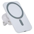 Support charge téléphone Magsafe auto blanc dans le catalogue Gifi