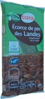 Écorce de pin des Landes utilisable en agriculture biologique - CORA en promo chez Cora Dijon à 32,25 €