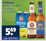 Getränkewelt Recklinghausen - Erdinger Angebot im Prospekt Erdinger bei Getränkewelt im Recklinghausen Prospekt für 5,49 €