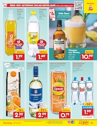 Wasser Angebot & Preis im aktuellen Netto Marken-Discount Prospekt Wasser Angebot im aktuellen Netto Marken-Discount Prospekt auf Seite 25