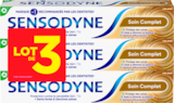 DENTIFRICE SOIN COMPLET TRIPLE ACTIONS SENSODYNE - SENSODYNE à 6,44 € dans le catalogue Auchan Hypermarché