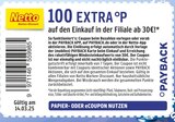 100 EXTRA °P auf den Einkauf in der Filiale ab 30€! von Netto im aktuellen Netto Marken-Discount Prospekt