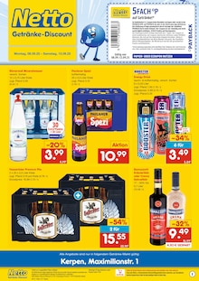 Netto Marken-Discount Kerpen (Kolpingstadt) Prospekt "DER ORT, AN DEM DU IMMER AUSGEZEICHNETE PREISE FINDEST." mit 2 Seiten