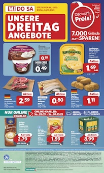 Rindfleisch im combi Prospekt "Markt - Angebote" mit 33 Seiten (Paderborn)