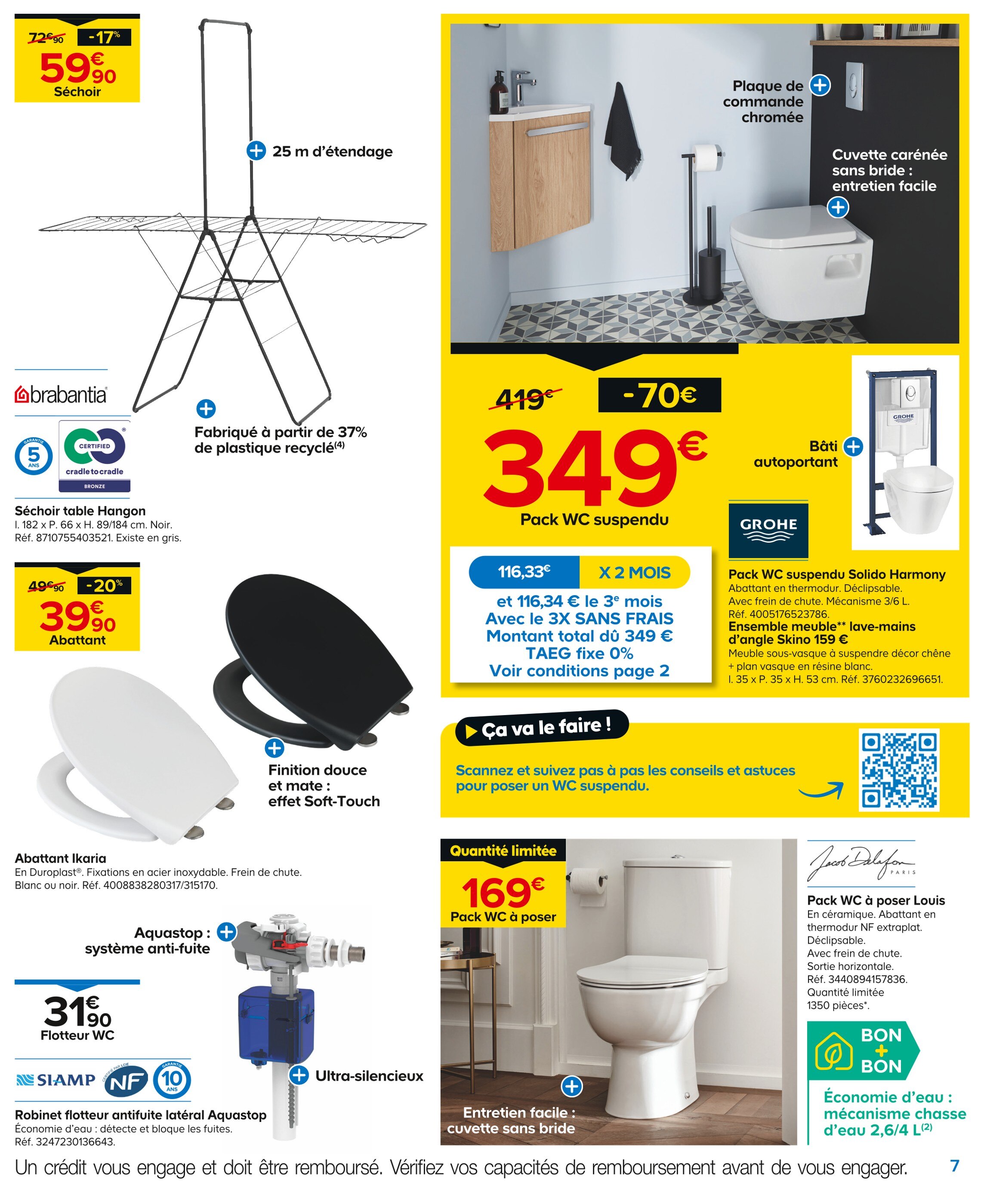 Prix abattant outlet wc