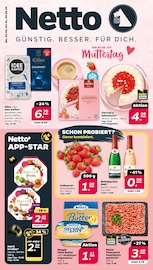 Aktueller Netto mit dem Scottie Prospekt mit Hackfleisch, "Günstig. Besser. Für Dich.", Seite 1
