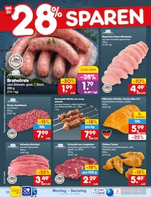 Bratwurst im aktuellen Netto Marken-Discount Prospekt (Ingolstadt) Bratwurst im Netto Marken-Discount Prospekt "Aktuelle Angebote" mit 73 Seiten (Ingolstadt)