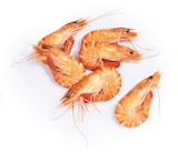 Grosses crevettes roses cuites dans le catalogue Supermarchés Match