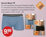 Herren Boxer Blau von Nur Die für 9,99 € bei V-Markt im Angebot Herren Boxer Blau von Nur Die im aktuellen V-Markt Prospekt