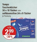 Taschentücher von Tempo im aktuellen V-Markt Prospekt für 2,99 €